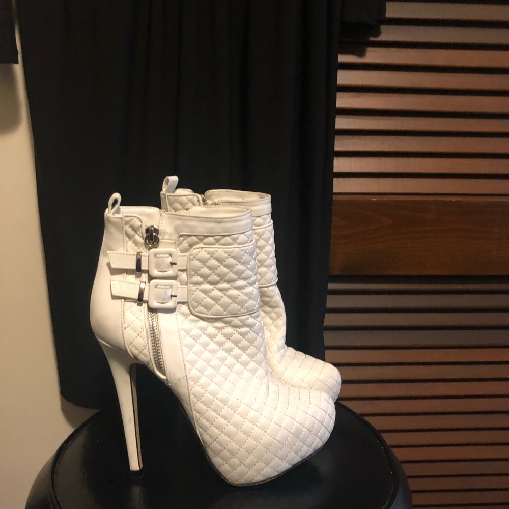 White boots